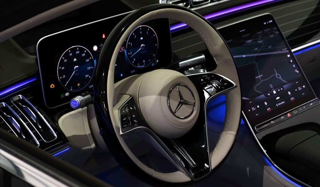 Auto Mittelkonsole Panel Cover Trim für Mercedes Benz C-Klasse