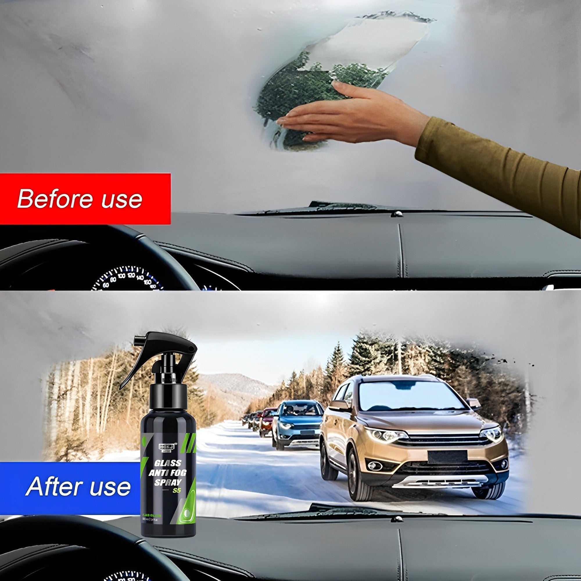 Antifog Coating Anti-fog For Car Windshield Windows Screen Driving