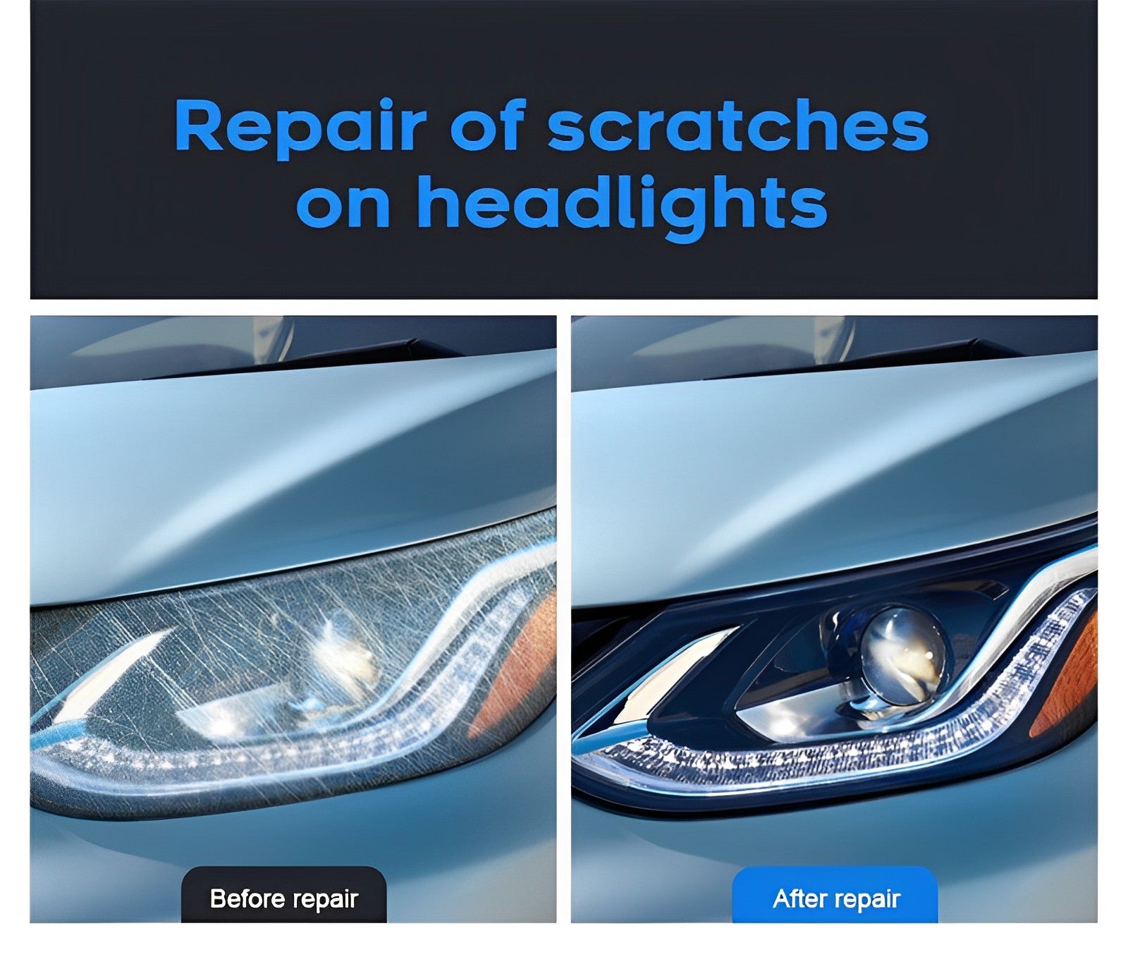 Car Headlight Restoration Kit Long Duration Headlight Restore Kit Headlight  Polish Brings Headlights, Car Accessories, Accessories on Carousell