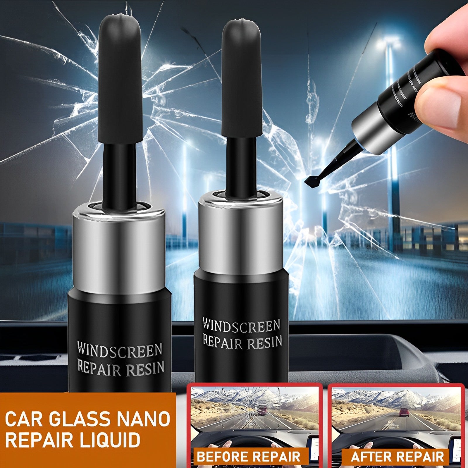 Nano/Fluid Glass Repair –