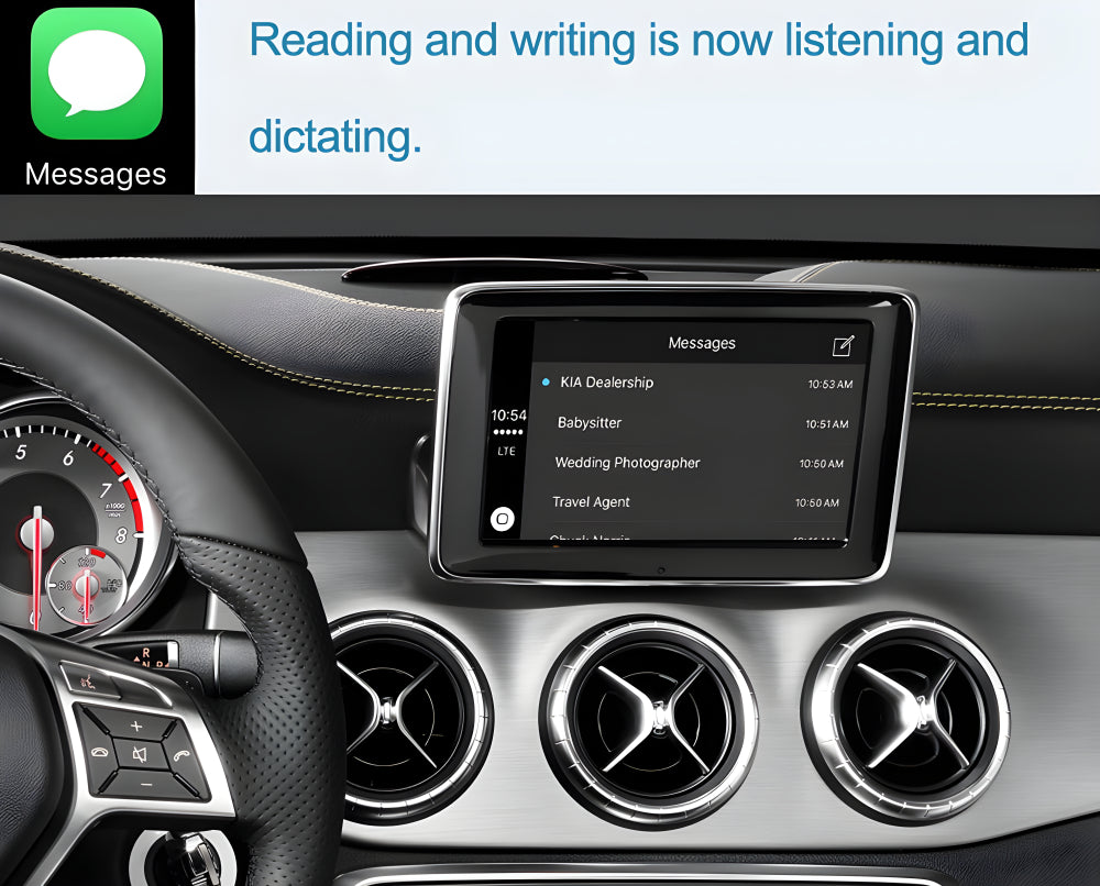 Mercedes Wireless Apple CarPlay Upgrade For Factory Fitted CarPlay