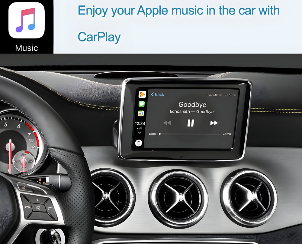 Wireless Carplay Upgrade Kit for Mercedes-Benz C-Class, CLA, GLA, and – Benz -Yourself.com